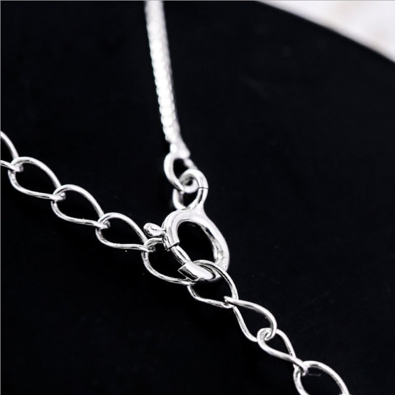 Cat Tail Moon Necklace - Cat necklace