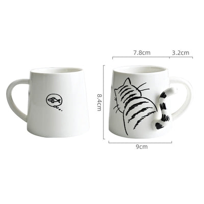 Cat Tail Mug