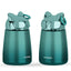 Cat Thermos Flask - Teal
