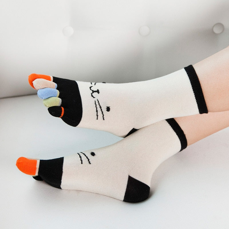 Cat Toe Bean Socks - Cat Socks