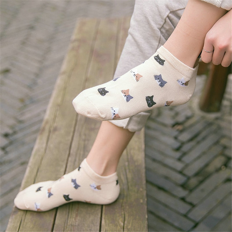 Cat Toe Socks - Cat Socks