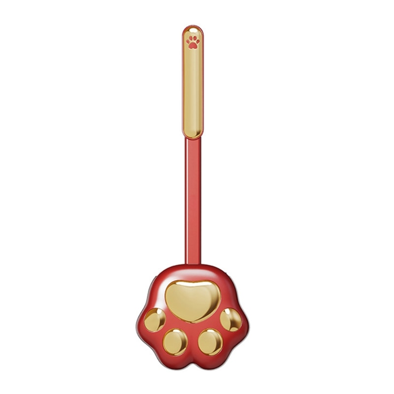 Cat Toilet Brush Holder - Red