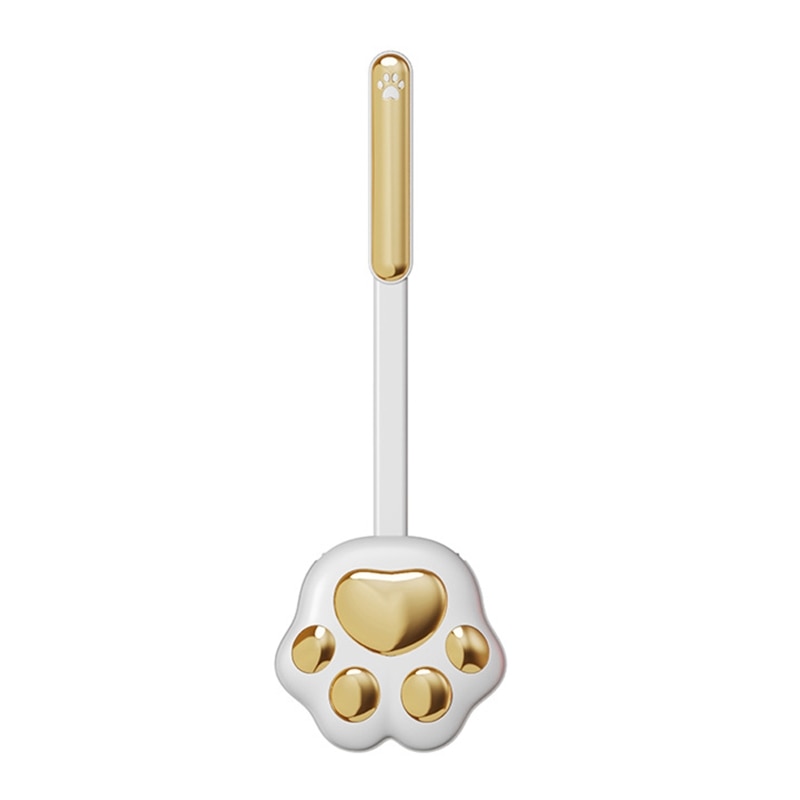 Cat Toilet Brush Holder - White