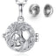 Cat Urn Necklace - Silver - Cat necklace