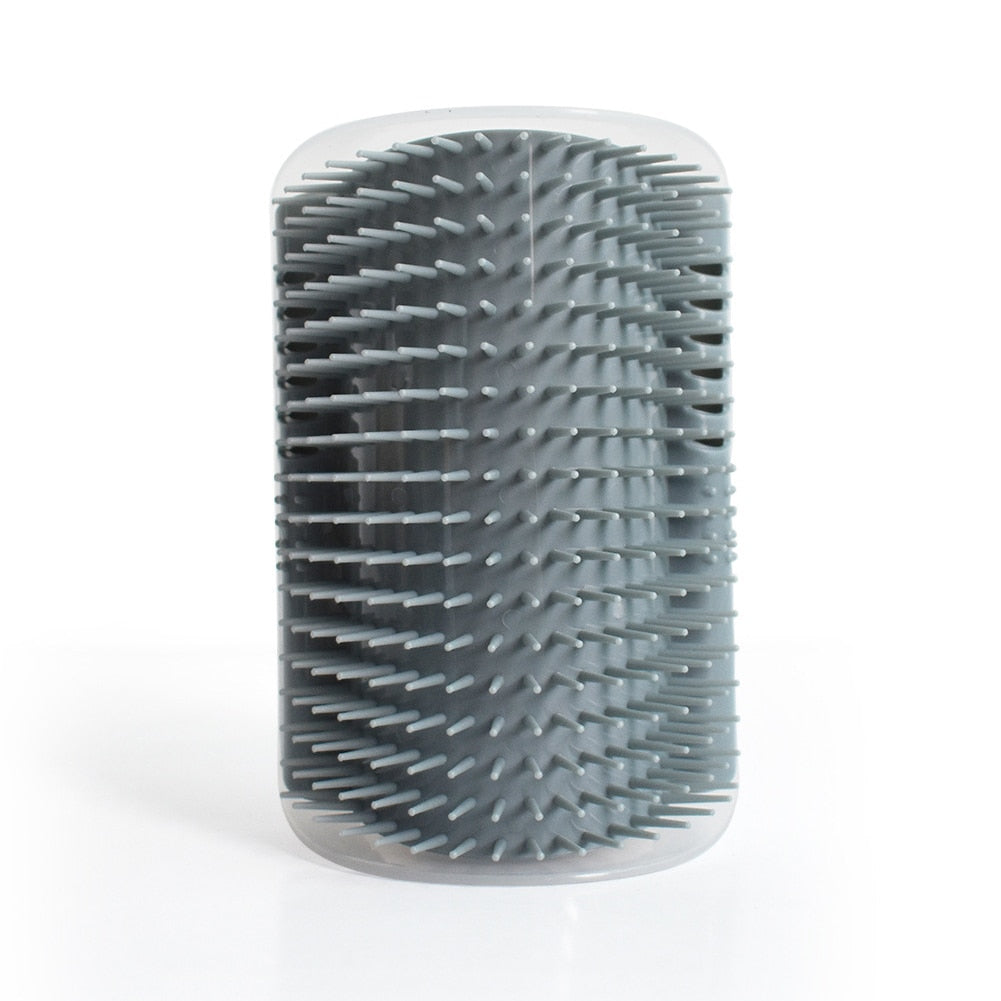 Cat Wall Brush - Grey / 13x8.5x4.7cm