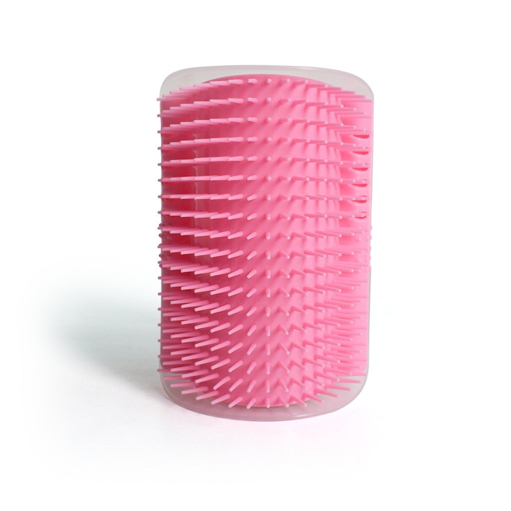 Cat Wall Brush - Pink / 13x8.5x4.7cm