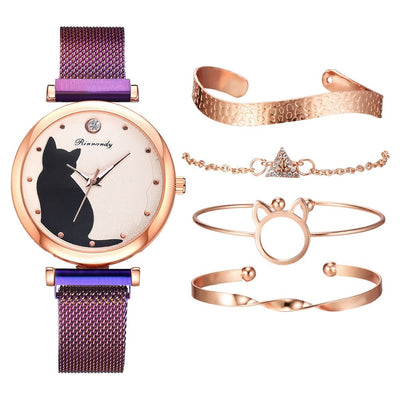 Cat Watch Set - Purple - Cat Watch