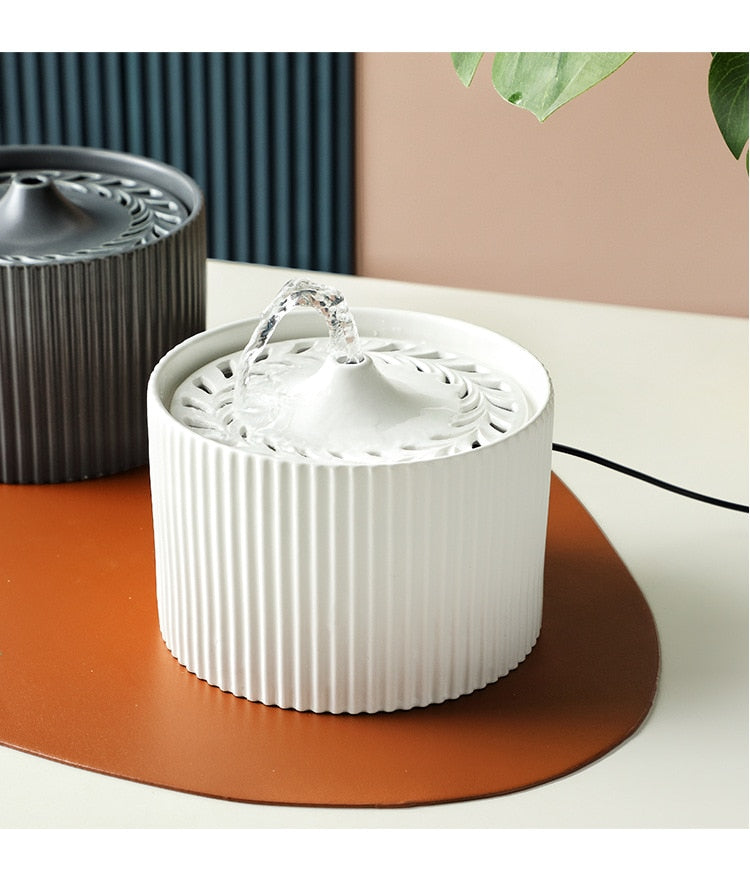Cat Water Fountain Filter - White - Cat water fountain