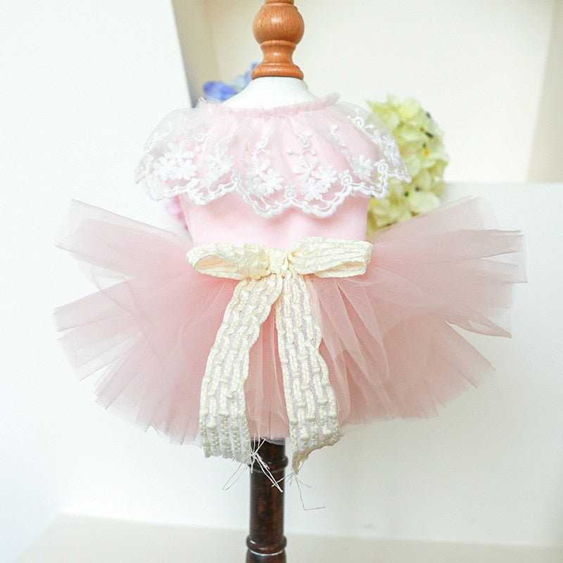 Cat Wedding Dress - Pink / XS