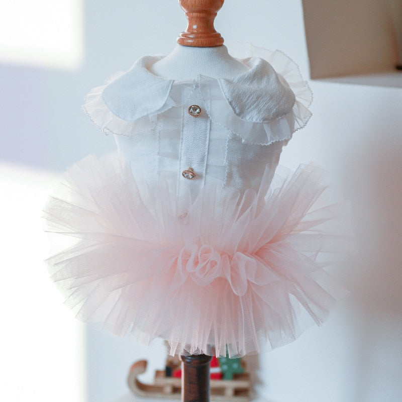 Cat Wedding Dress - White / XS