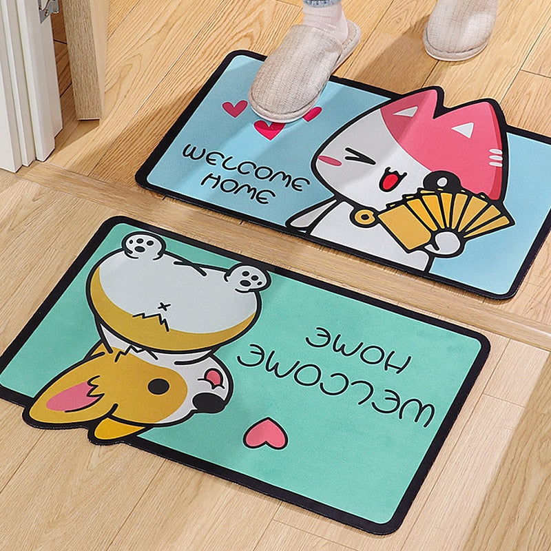 Cat Welcome Rug
