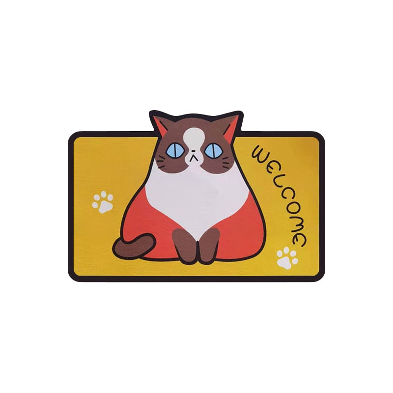Cat Welcome Rug - Ragdoll / 40cmx60cm / China