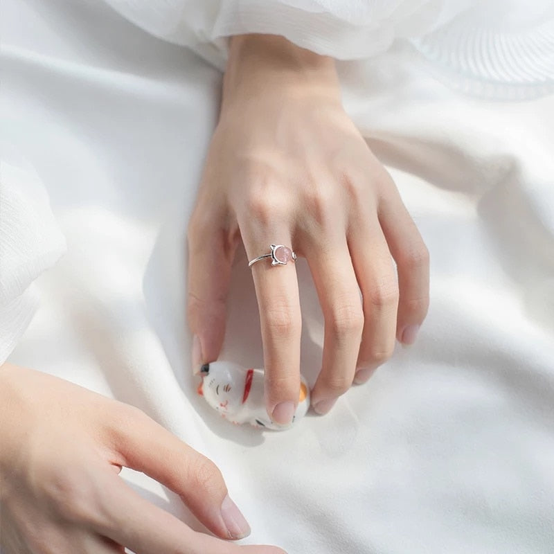 Cats Eye Ring - cat rings