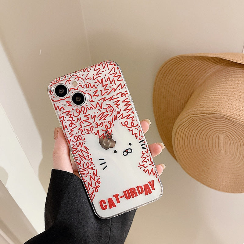 Caturday iPhone Cat Phone Case - Cat Phone Case