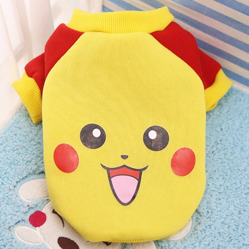Character Cat Clothes - Hoodie-Pikachu / XS - Clothes for