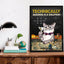Chemistry Cat Posters - Cat poster
