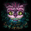 Cheshire Cat Diamond Painting - Black / square 25x25cm