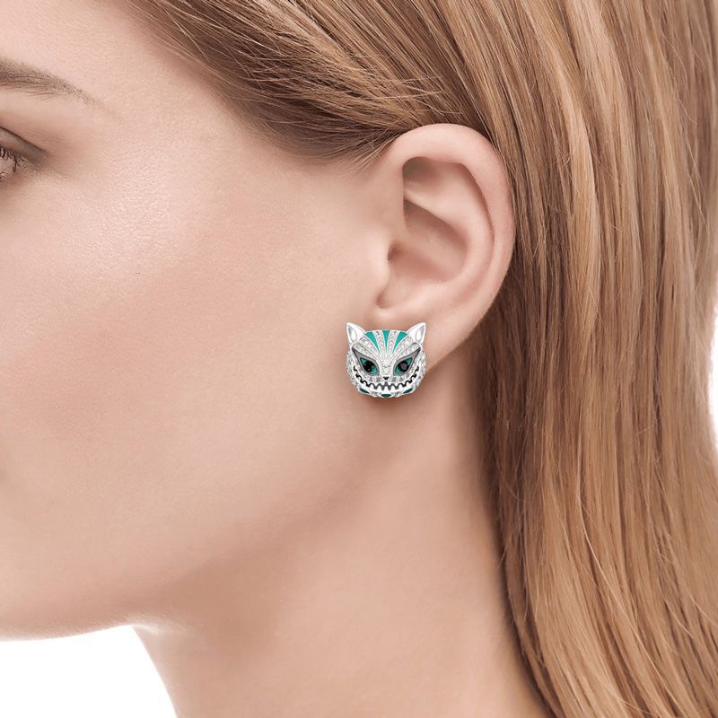 Cheshire Cat Earrings - Cat earrings