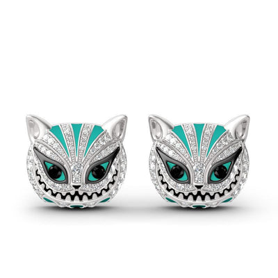 Cheshire Cat Earrings - Cat earrings