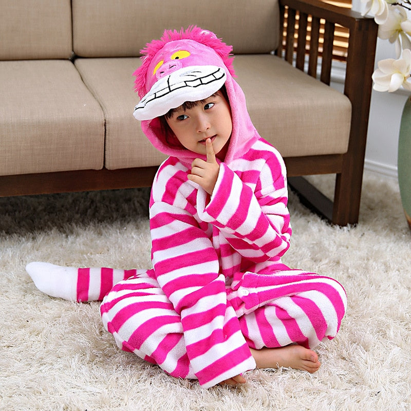 Cheshire Cat Kigurumi Kid Onesie - Kigurumi