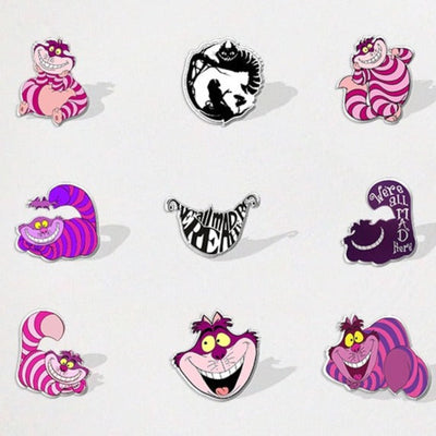 Cheshire cat pin