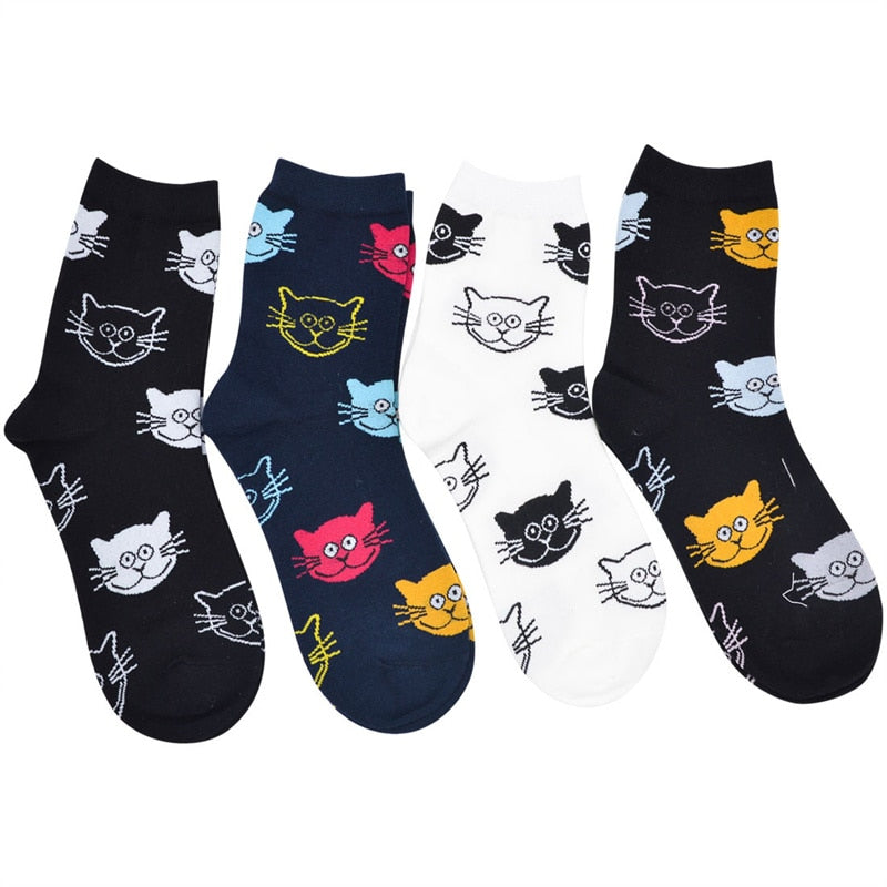 Cheshire Cat Socks - Cat Socks