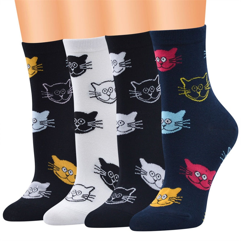 Cheshire Cat Socks - Cat Socks