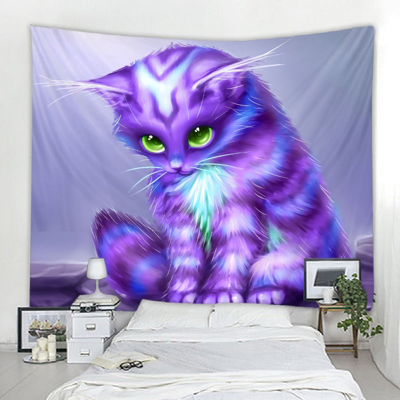 Cheshire Cat Tapestry - 100x75cm - Cat Tapestry