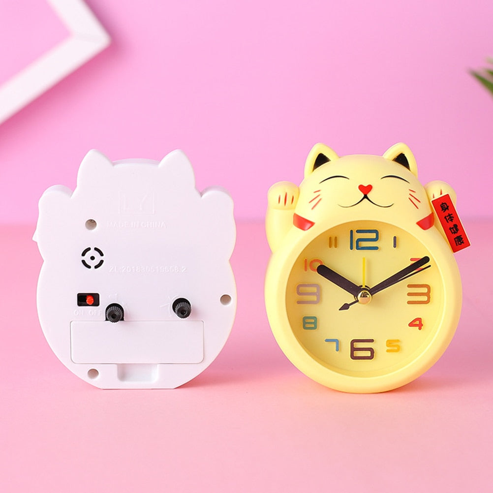 Chinese Cat Clock