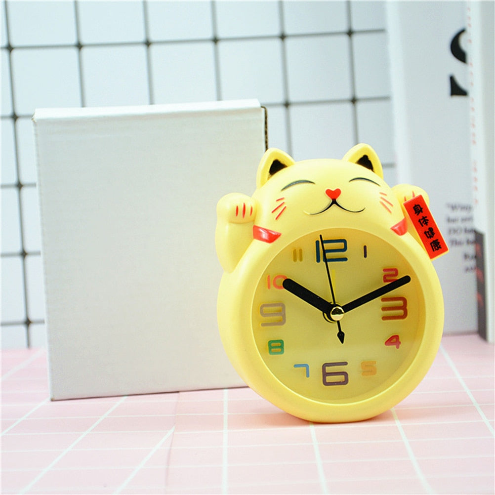 Chinese Cat Clock