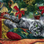 Christmas Cat Diamond Painting - Green / 20x30cm-Round Drill