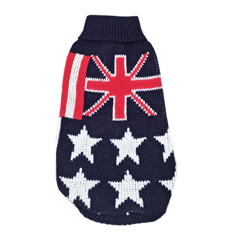 Christmas Clothes for Cats - England Flag / 6 - Clothes for