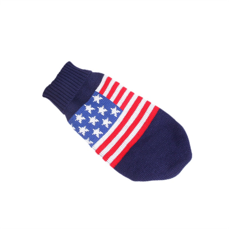 Christmas Clothes for Cats - American Flag / 6 - Clothes for