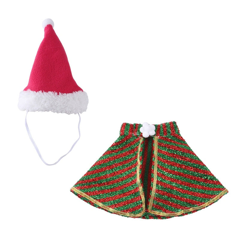 Christmas Costumes for Cats - Green / S