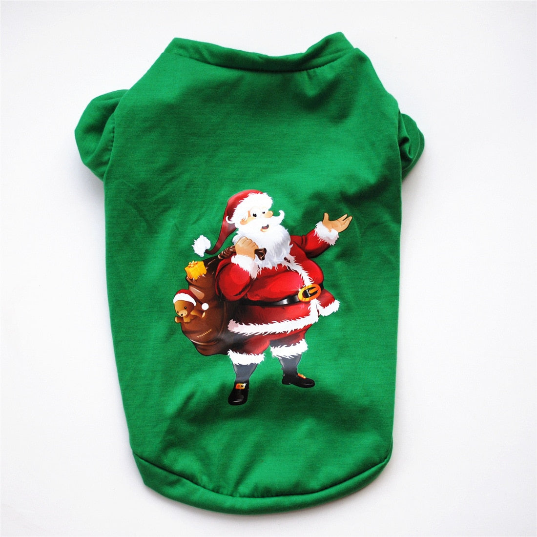 Christmas Shirts for Cats - Green / XS - Shirts for Cats