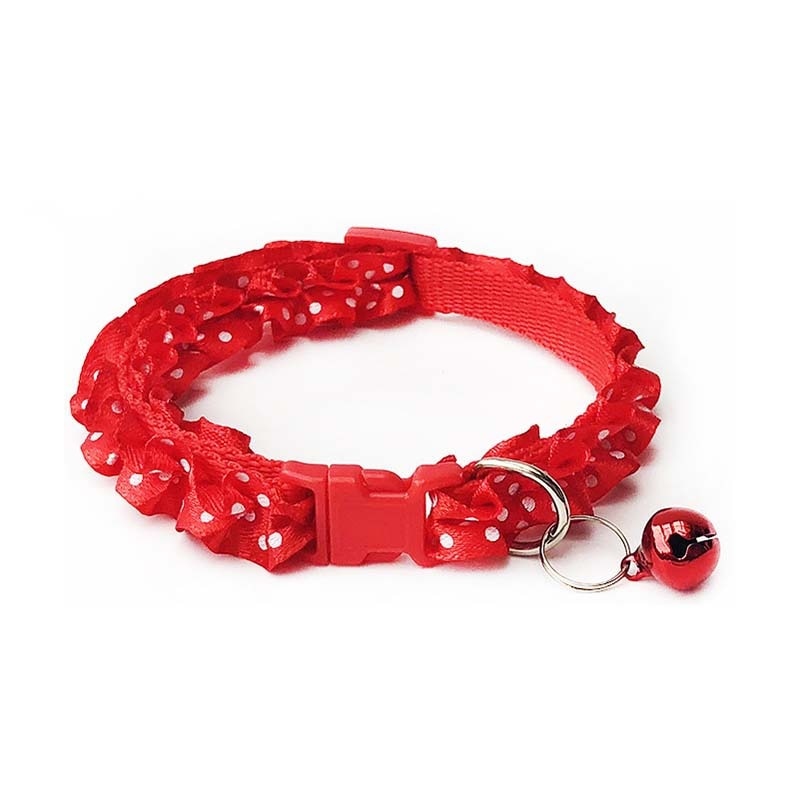 Collars For Small Cats - Red - Cat collars