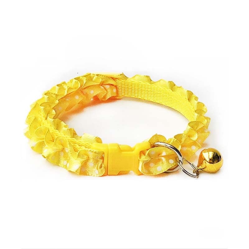 Collars For Small Cats - Yellow - Cat collars