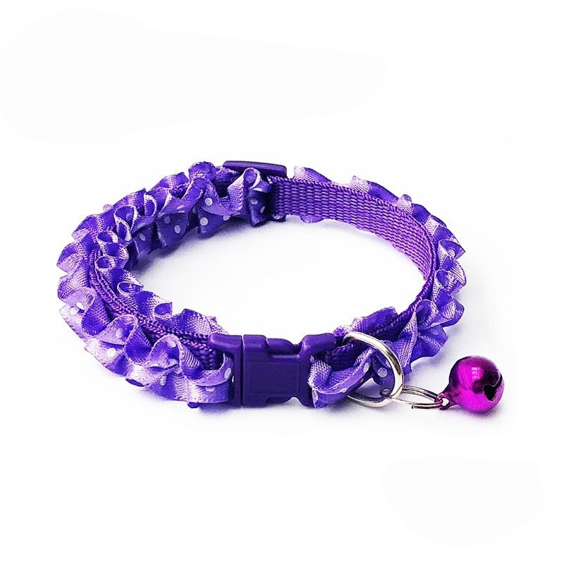 Collars For Small Cats - Purple - Cat collars