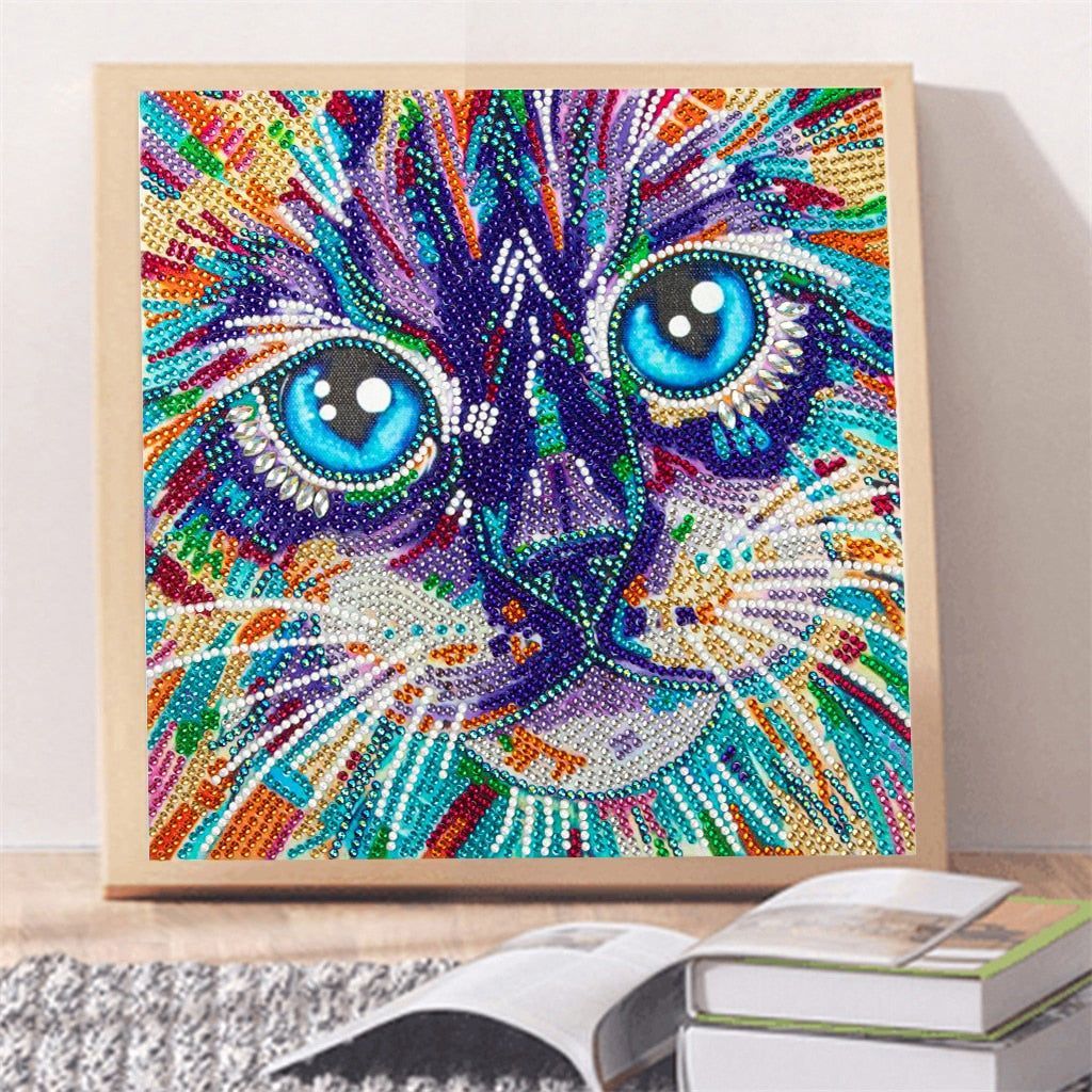 Colorful Cat Diamond Painting