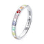 Colorful Cat Paw Ring - 5 - cat rings