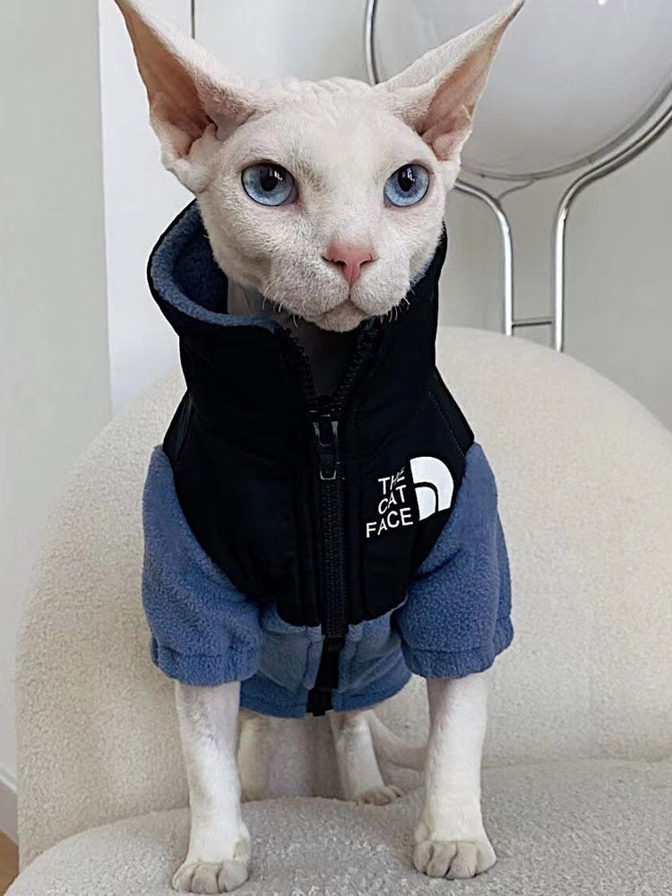 Cool Cat Clothes - Sapphire Blue / S - Clothes for cats
