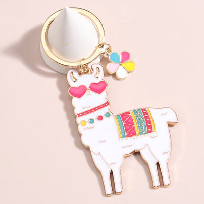 Cool Cat Keychain - Gold - Cat Keychains