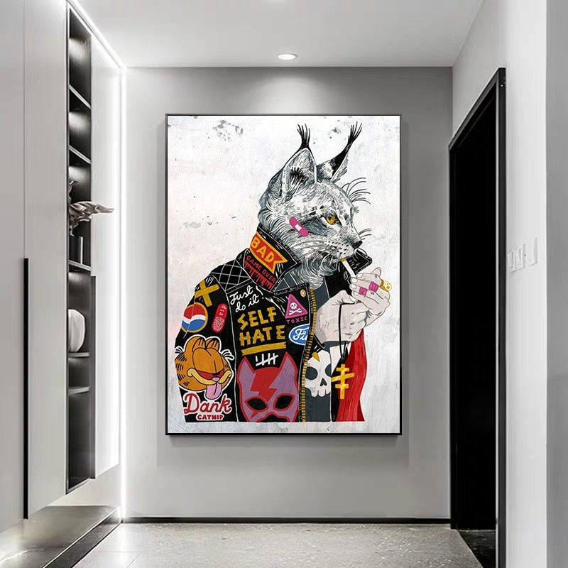 Cool Cat Painting