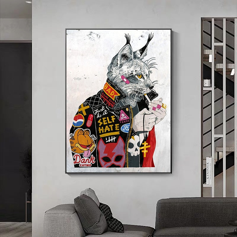 Cool Cat Painting