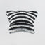 Crochet Beanie Cat Ears - Black and white / 56-59cm - Cat