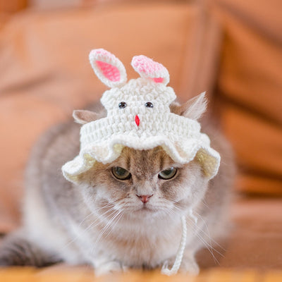 Crochet Cat Beanie - S - Beanies for Cats