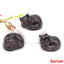 Crystal Cat Figurine - Garnet / 1pc