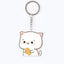 Cute Acrylic Cat Keychain - Fish - Cat Keychains
