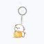 Cute Acrylic Cat Keychain - Ball - Cat Keychains