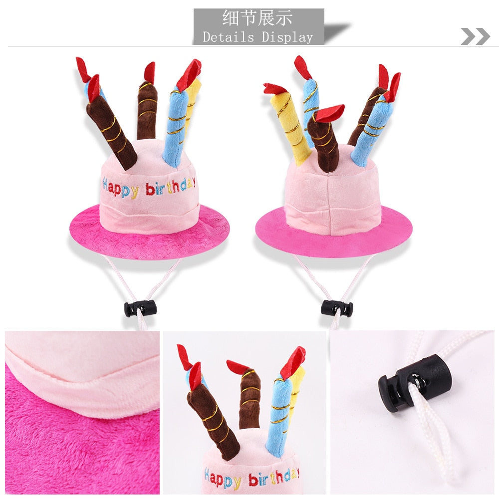 Cute Birthday Hat for Cats - Hat for Cats